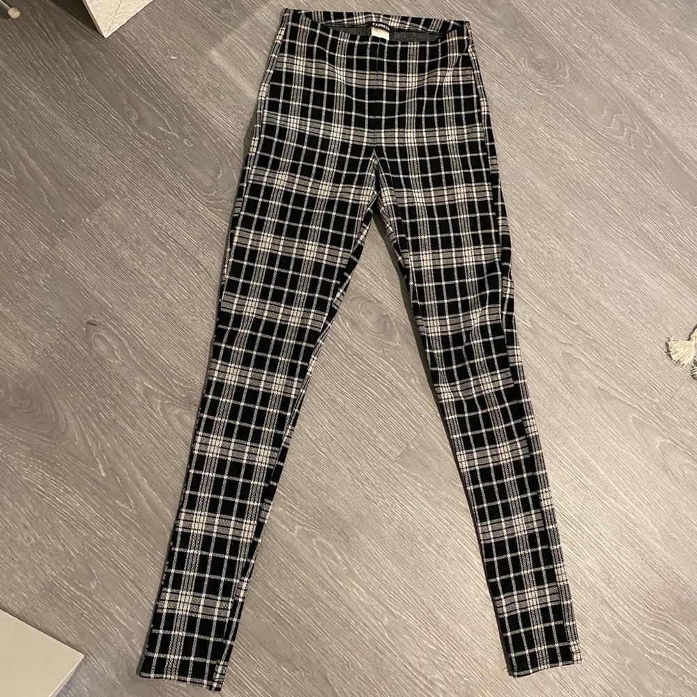 Plaid Leggings